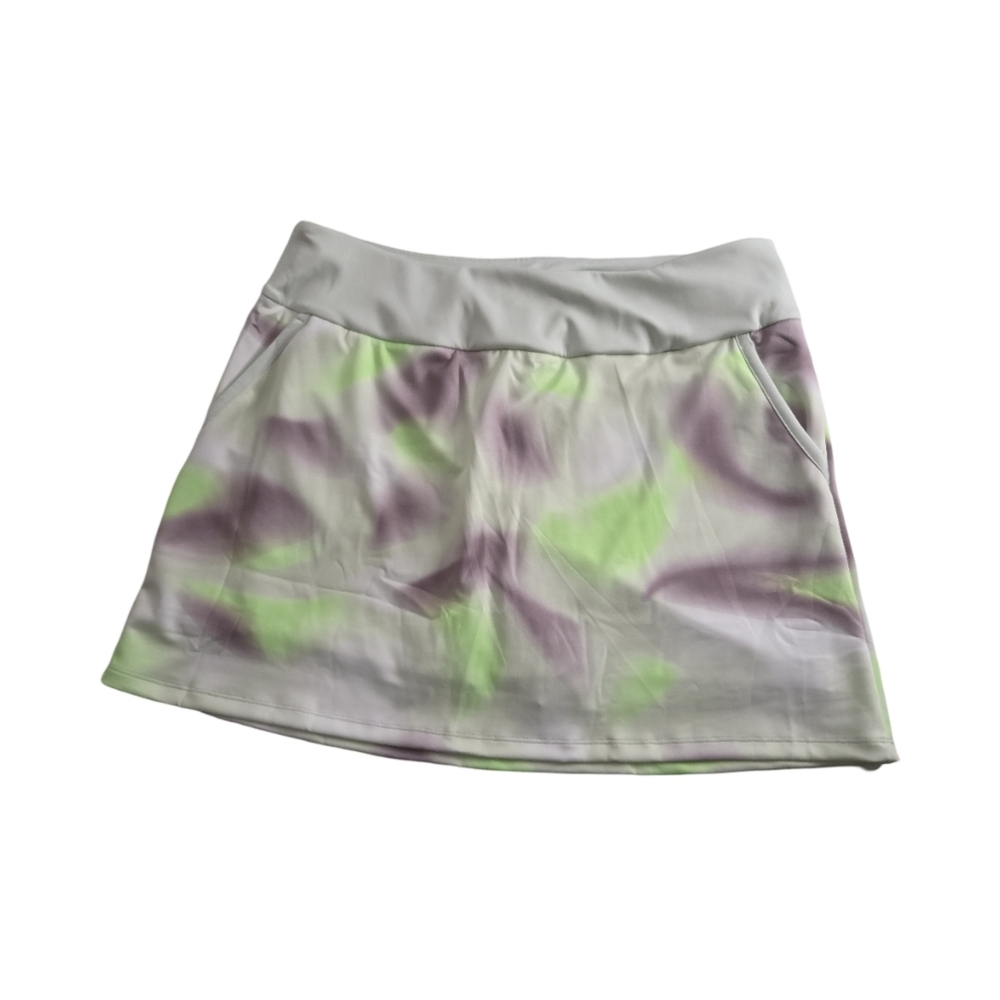 Cute Adidas Gray and Purple‎ Mini Skater/Golf/Tennis Skort Athletic Wear Sz L